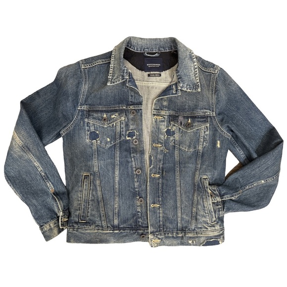 Scotch & Soda Other - Men’s Scotch & Soda Denim Trucker Jacket Vintage Replica - Size Large L